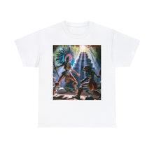 Load image into Gallery viewer, Libra Aztec (F3) Unisex Heavy Cotton Tee
