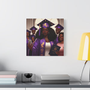 Graduation Canvas Art, Inspirational Wall Decor for New Grads, Proud Graduate Gift, College or High School Graduation, Unique Home Decor