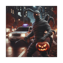 Load image into Gallery viewer, Halloween Canvas Wall Art, Spooky Mummy Decor, Perfect for Fall Home Decoration, Haunted House Vibes, Unique Gift Idea
