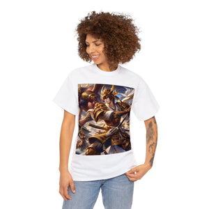 Samurai Virgo (3) Unisex Heavy Cotton Tee