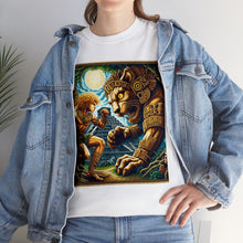 Load image into Gallery viewer, Leo Aztec (11) Unisex Heavy Cotton Tee
