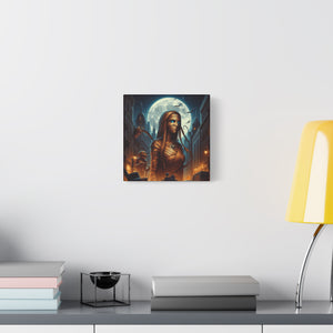 Canvas Print - Halloween Virgo Astrology Mummy