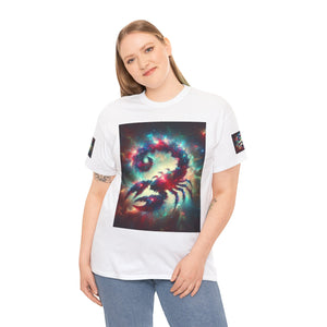 Cosmic Scorpion Tee | Unisex Heavy Cotton Tee | Astrowar Graphic Tees | Space Lover Apparel | Unique Astrology Shirt | Gift for Star [...]