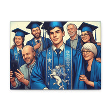 Load image into Gallery viewer, Graduation Canvas Wall Art, Personalized Graduation Gift, Family Celebration Decor, High School Graduation, College Graduation
