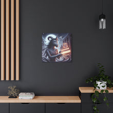 Load image into Gallery viewer, Canvas Print - Halloween Capricorn Astrology Mummy
