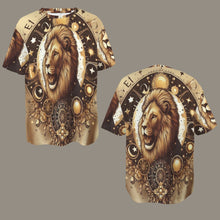 Load image into Gallery viewer, Leo Round Neck Loose T-Shirt
