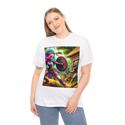 Libra Aztec (F2) Unisex Heavy Cotton Tee