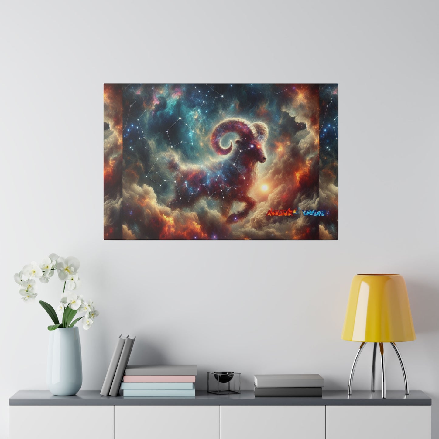 Aries Nebula (1) Matte Canvas, Stretched, 0.75"