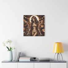Load image into Gallery viewer, Canvas Wall Art: Halloween Virgo Astrology Mummy
