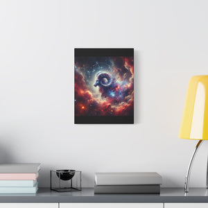 Celestial Aries Canvas Art | Zodiac Decor, Astrological Gift, Wall Art, Bedroom Decor, Motivational Decor