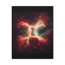 Load image into Gallery viewer, Celestial Canvas Wall Art, Starry Decor, Zodiac Home Accent, Gift for Astrology Lovers, Galaxy Art Print, Cosmic Wall Decor
