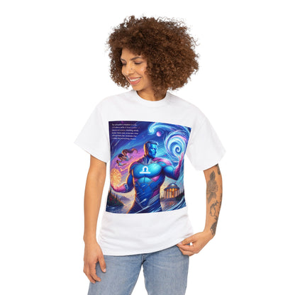 Libra Father's Day (2) Unisex Heavy Cotton Tee