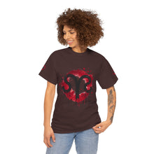 Load image into Gallery viewer, Bold Graphic Aries T-Shirt, Unisex Tee for Astrology Lovers, Unique Gift for Birthdays, Casual Wear, Statement Piece
