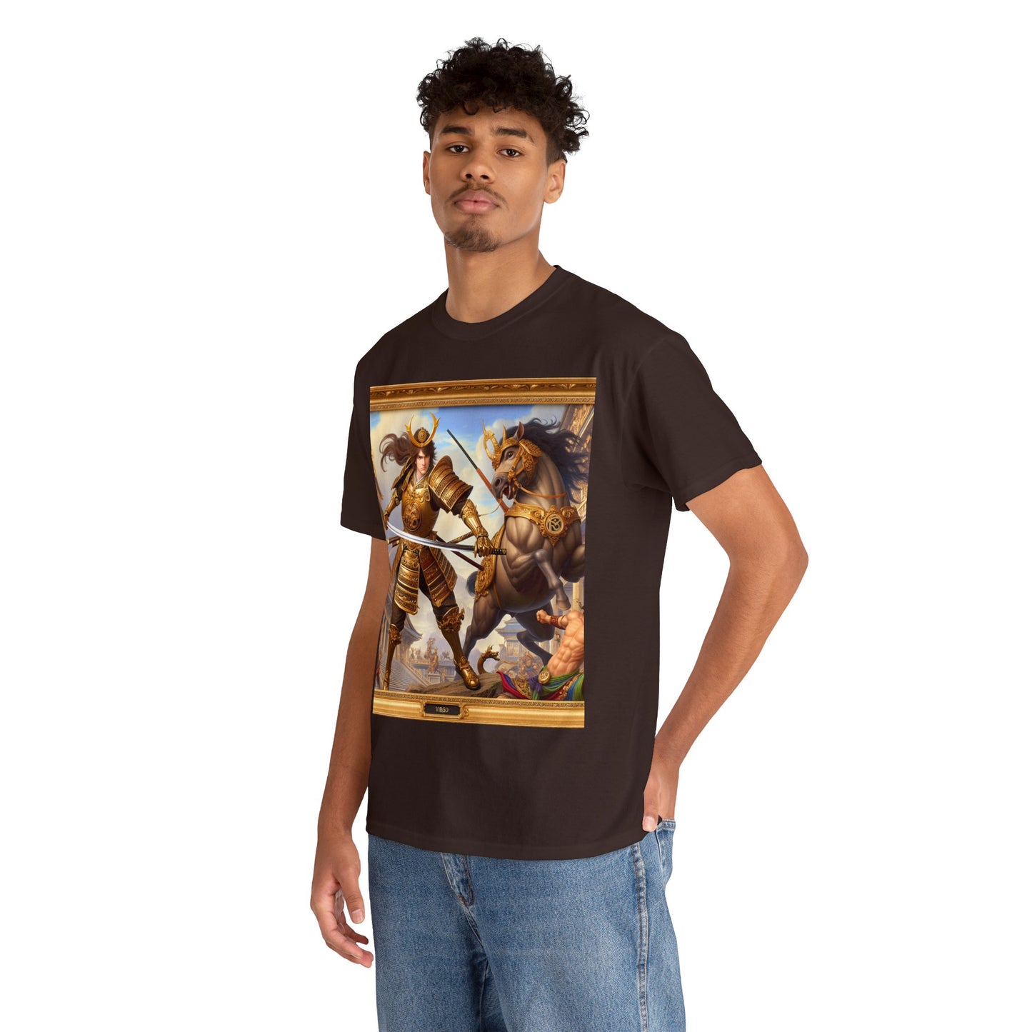 Samurai Virgo (4) Unisex Heavy Cotton Tee