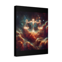 Load image into Gallery viewer, Celestial Libra Canvas Art, Zodiac Decor for Astrology Lovers, Modern Wall Art, Cosmic Balance Artwork, Gift for Libra Sign
