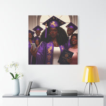 Load image into Gallery viewer, Graduation Canvas Art, Inspirational Wall Decor for New Grads, Proud Graduate Gift, College or High School Graduation, Unique Home Decor
