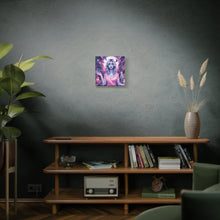 Load image into Gallery viewer, Halloween Art Canvas, Spooky Decor, Wall Art, Halloween Decoration, Witch Artwork, Gifts for Her

