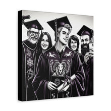 Load image into Gallery viewer, Graduation Canvas Wall Art, Matte Canvas Print for Celebrations, Unique Gift for Graduates, Custom Decor, Memorable Keepsake
