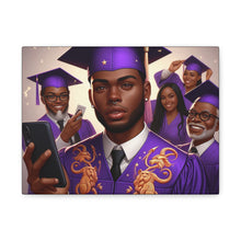 Load image into Gallery viewer, Celebrate Graduation with Custom Matte Canvas Art, Graduation Gift, Home Decor, Wall Art, Unique Graduation Keepsake
