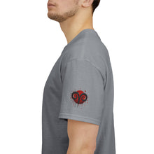 Load image into Gallery viewer, Aries Heart Tee, Unisex Heavy Cotton T-Shirt, Astrology Gift, Birthday Present, Graphic Tee, Casual Wear, Unique Design
