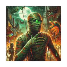 Load image into Gallery viewer, Canvas Print Halloween Pisces Mummy
