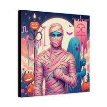 Load image into Gallery viewer, Canvas Art - Halloween Libra Astrology Mummy
