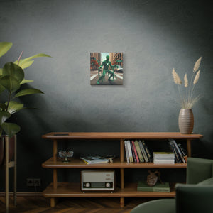 Canvas Print - Halloween Taurus Astrology Mummy