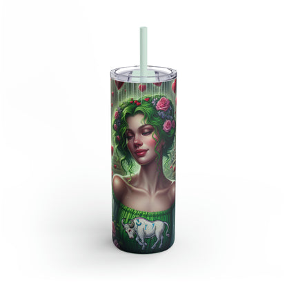 My Taurus Valentine (4) Maars Maker Skinny Matte Tumbler, 20oz