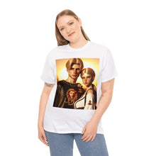 Load image into Gallery viewer, Unisex Leo Couple (1) Heavy Cotton Tee
