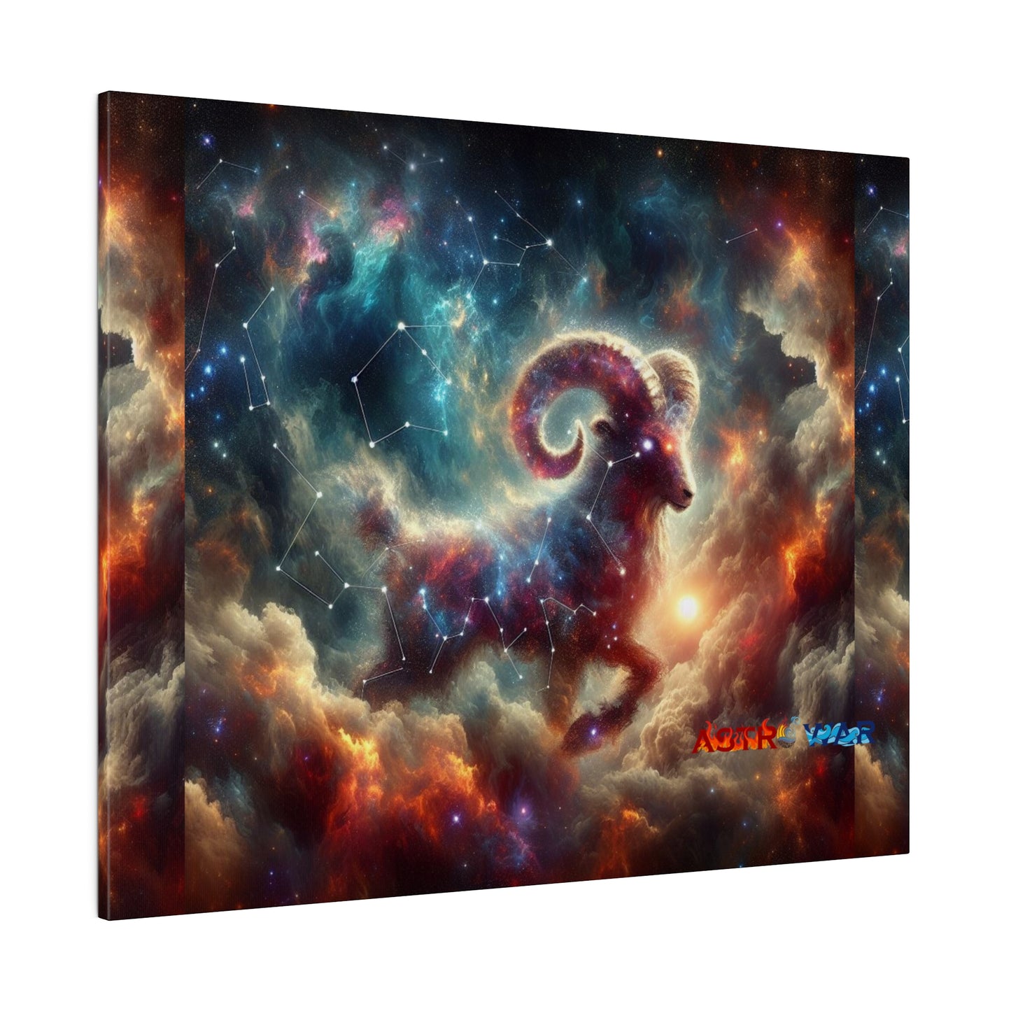 Aries Nebula (1) Matte Canvas, Stretched, 0.75"