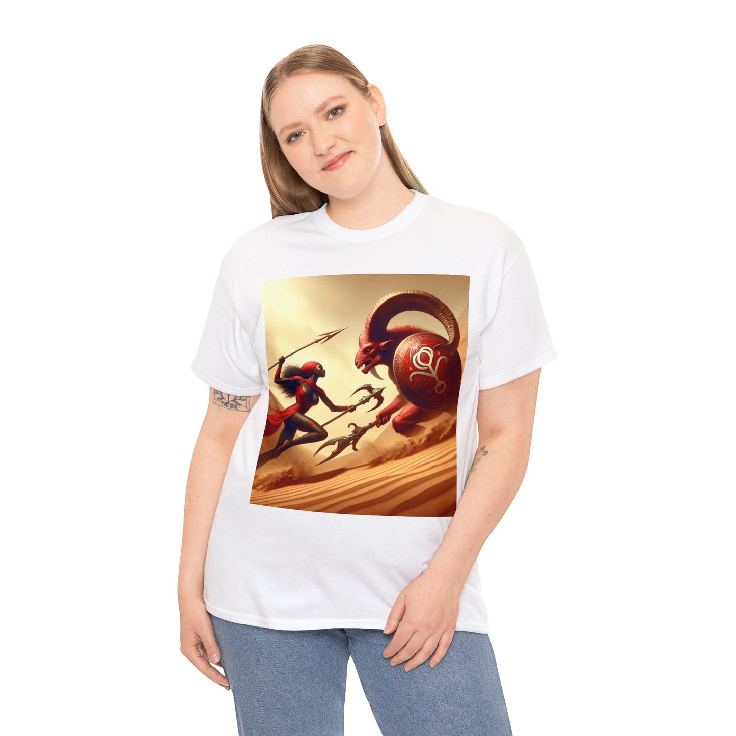 Aries Zulu (F3) Unisex Heavy Cotton Tee