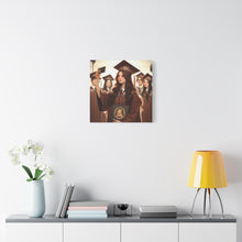Load image into Gallery viewer, Graduation Canvas Print, Inspirational Wall Art for Graduates, Home Decor, Gift for Her, College Graduation, Motivational Decor
