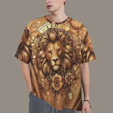 Load image into Gallery viewer, Leo Round Neck Loose T-Shirt
