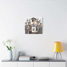 Load image into Gallery viewer, Graduation Canvas Print, Custom Grad Gift Wall Art for Students, Class of 2023 Decor, Unique Graduation Celebration Artwork, [...]
