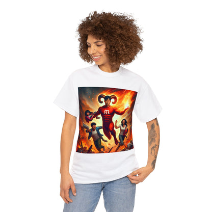 Aries Father's Day (5) Unisex Heavy Cotton Tee