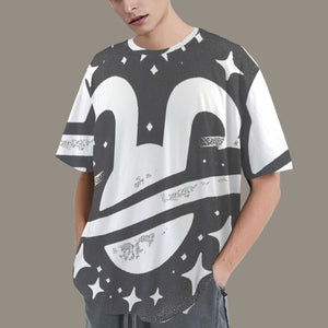 Capricorn Round Neck Loose T-Shirt