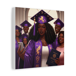 Graduation Canvas Art, Inspirational Wall Decor for New Grads, Proud Graduate Gift, College or High School Graduation, Unique Home Decor