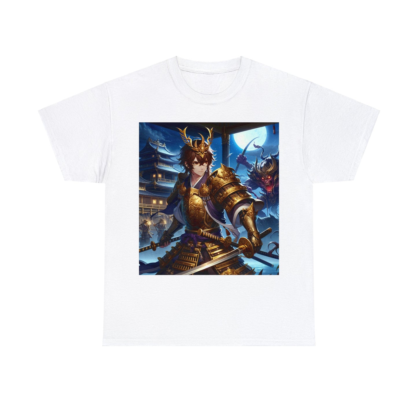 Samurai Virgo (1) Unisex Heavy Cotton Tee