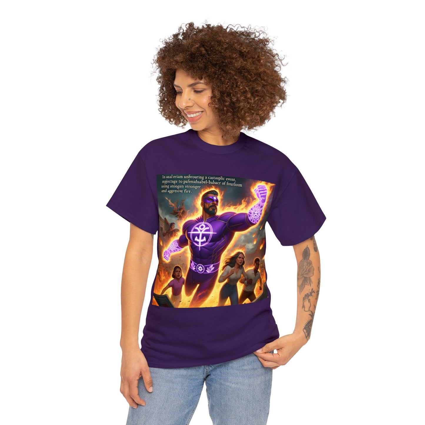 Sagittarius Father's Day (8) Unisex Heavy Cotton Tee