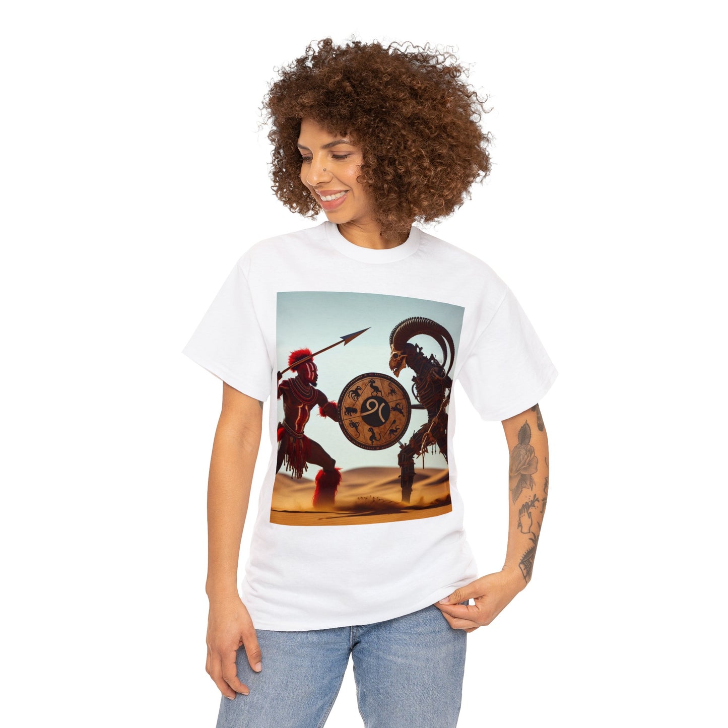 Aries Zulu (1) Unisex Heavy Cotton Tee