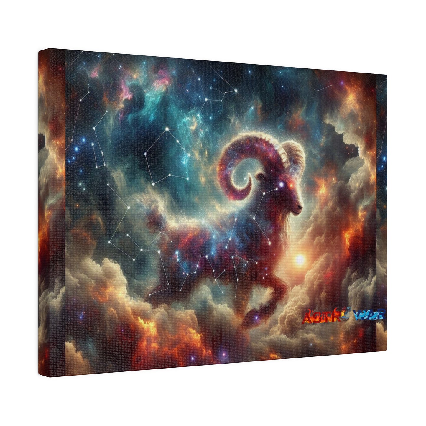 Aries Nebula (1) Matte Canvas, Stretched, 0.75"