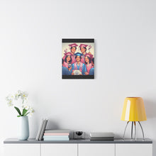 Load image into Gallery viewer, Canvas Print, Graduation Celebration Wall Art, Perfect Gift for Grads, Academic Achievements, Home Decor, Personalized, Unique Keepsake
