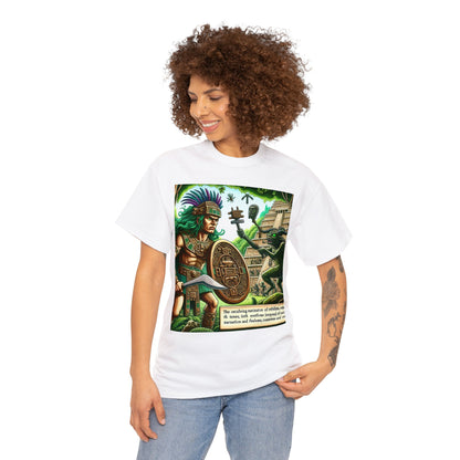 Taurus Aztec (2) Unisex Heavy Cotton Tee