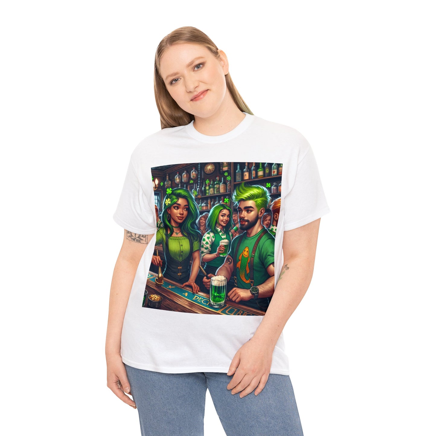 St. Patrick's Day (13) Unisex Heavy Cotton Tee