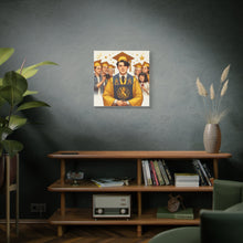 Load image into Gallery viewer, Graduation Canvas Art, Wall Décor, Gift for Grads, Celebration Artwork, Inspirational Home Decor
