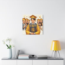 Load image into Gallery viewer, Graduation Canvas Art, Wall Décor, Gift for Grads, Celebration Artwork, Inspirational Home Decor
