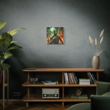 Load image into Gallery viewer, Canvas Print Halloween Pisces Mummy
