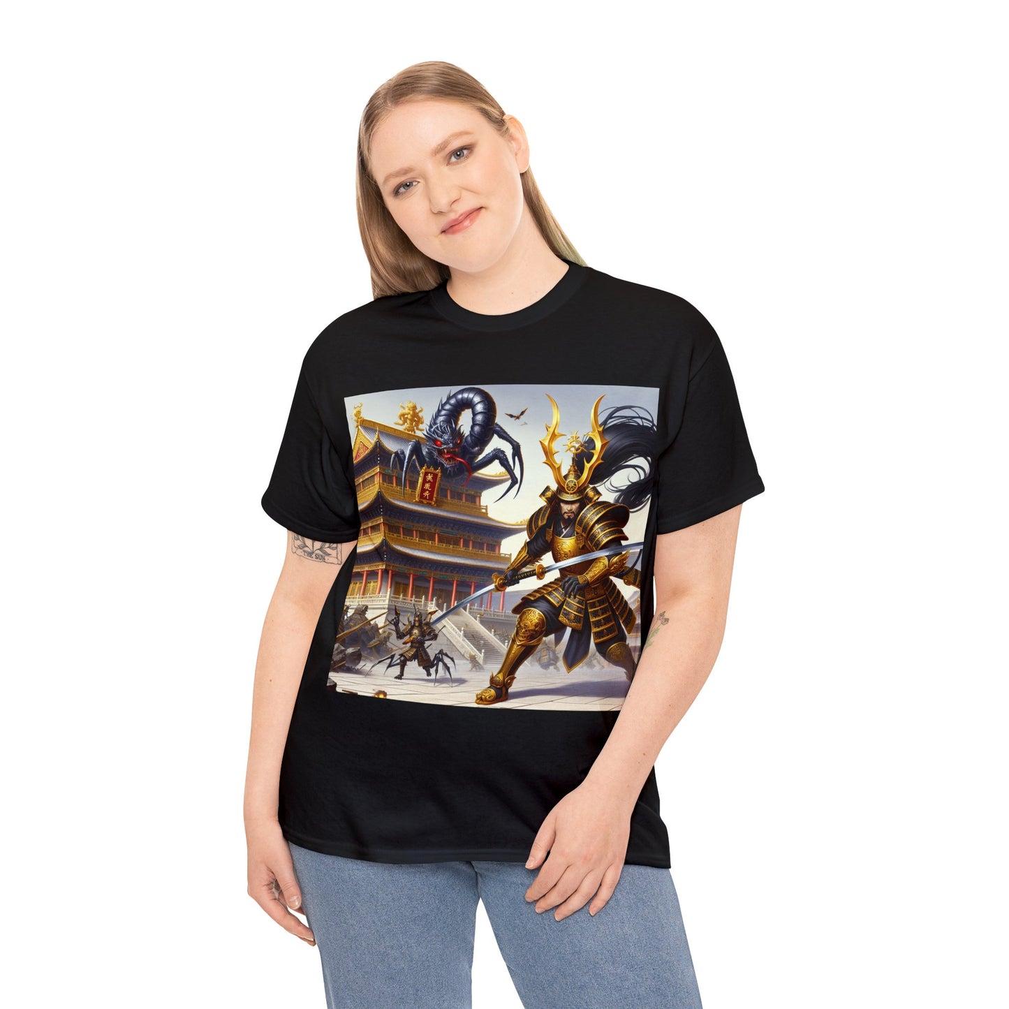 Samurai Scorpio (1) Unisex Heavy Cotton Tee