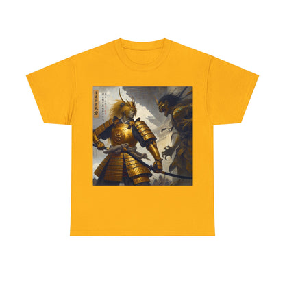 Samurai Leo (2) Unisex Heavy Cotton Tee