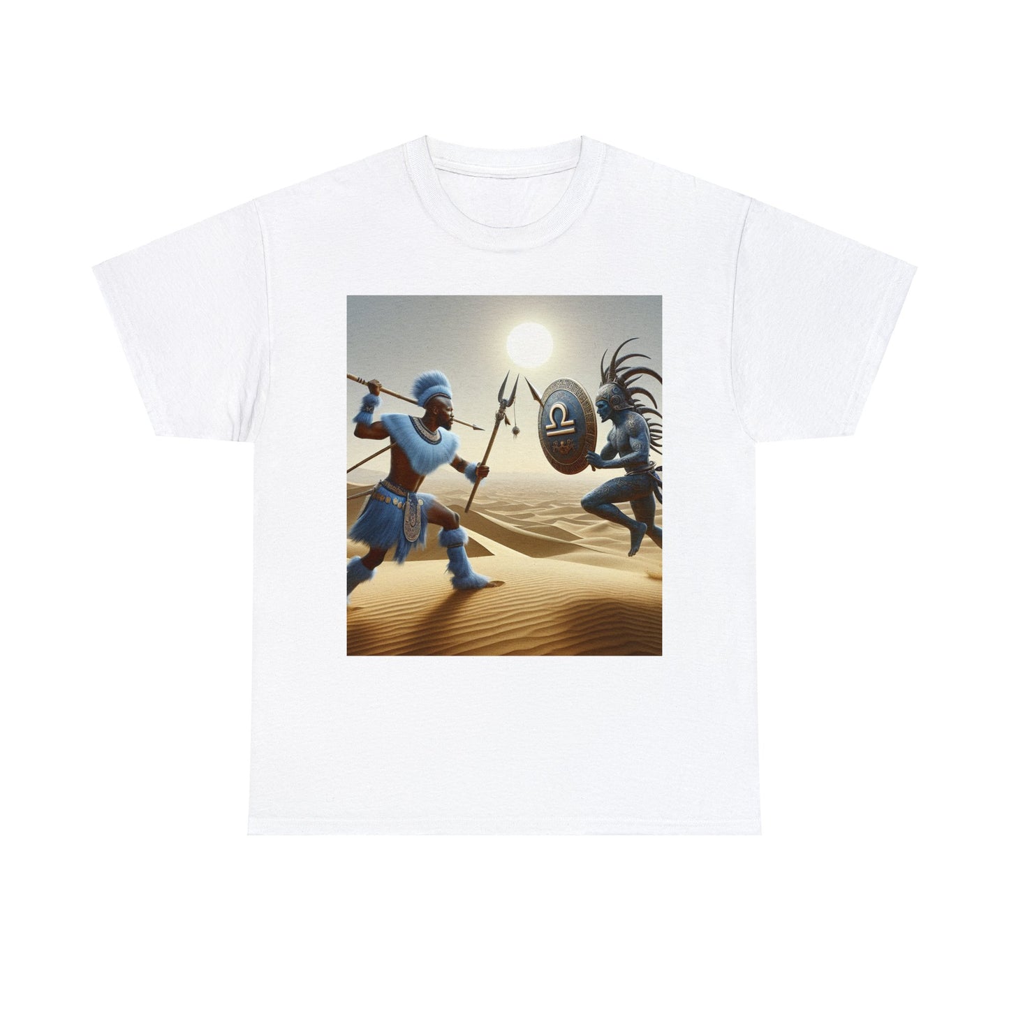 Libra Zulu (7) Unisex Heavy Cotton Tee